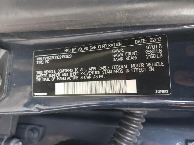 YV1622FS1C2130929 Volvo S60 T5