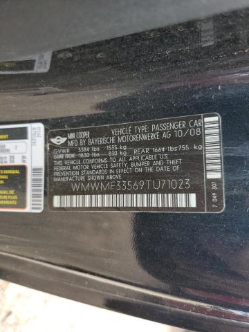 WMWMF33569TU71023 Mini Cooper
