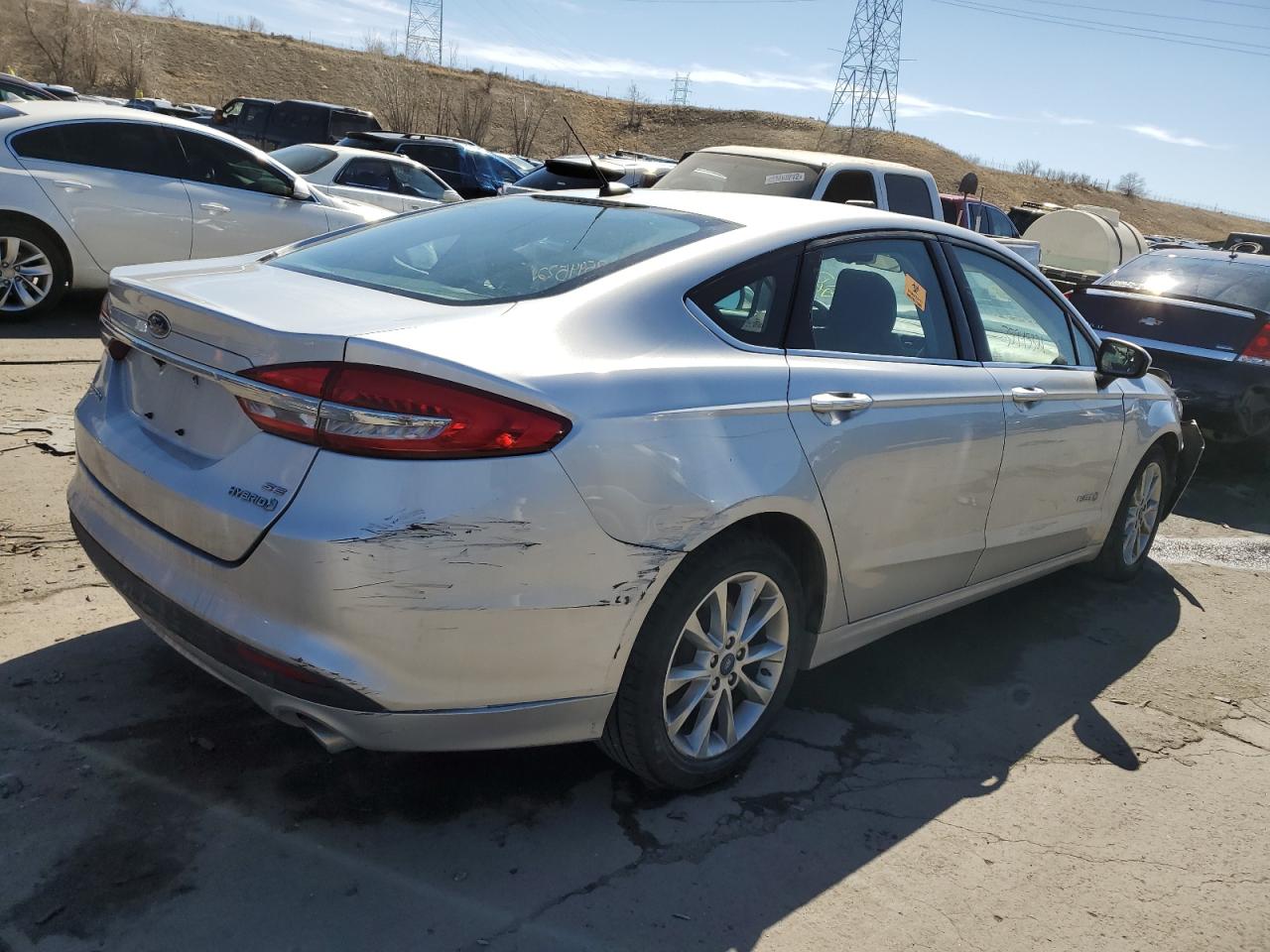 3FA6P0LU8HR385376 FORD FUSION 2017