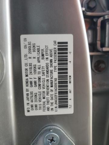 JH4CU2F61AC009748 Acura TSX