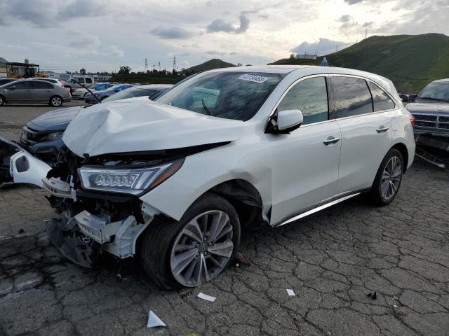 Salvage cars for sale from Copart Colton, CA: 2018 Acura MDX Technology