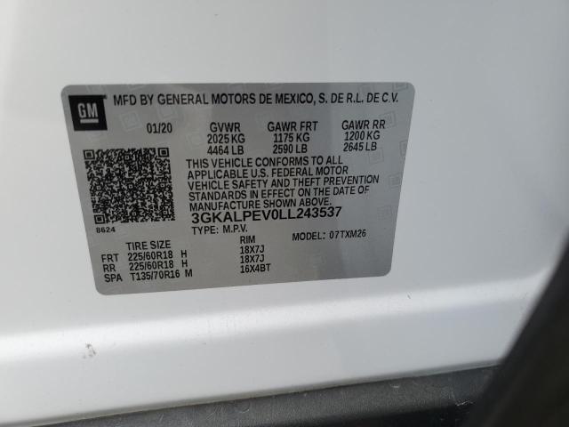 3GKALPEV0LL243537 GMC Terrain Slt
