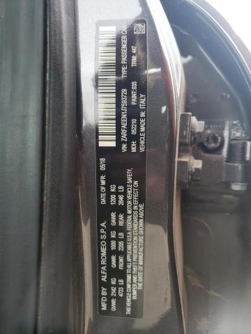 2018 ALFA ROMEO GIULIA TI - ZARFAEEN1J7593729