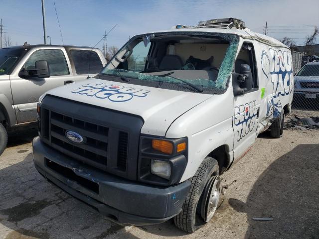 Salvage cars for sale from Copart Bridgeton, MO: 2008 Ford Econoline E150 Van