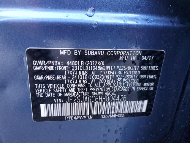 JF2SJAGC6HH804426 Subaru Forester 2.5i Premium