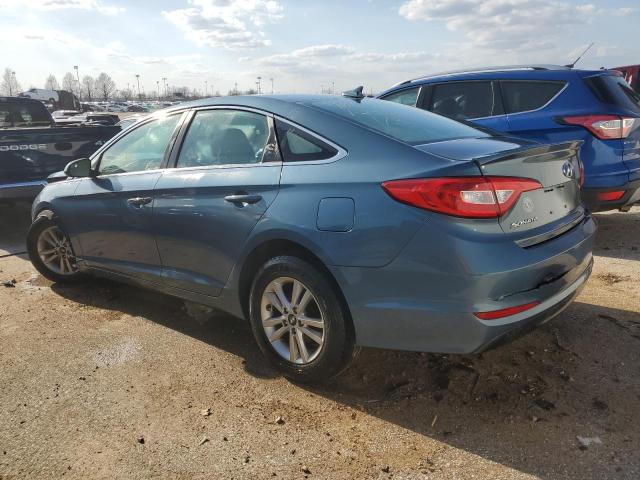  HYUNDAI SONATA 2016 Blue