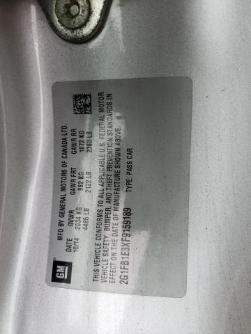2015 CHEVROLET CAMARO LS 2G1FB1E3XF9159189