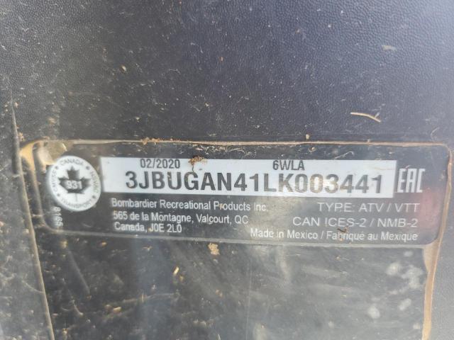 2020 CAN-AM DEFENDER H - 3JBUGAN41LK003441