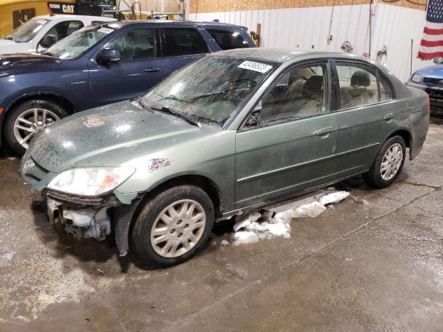 2004 Honda Civic Lx VIN: 2HGES16614H546245 Lot: 69249653