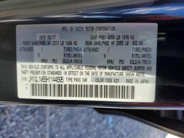 2017 MAZDA 6 GRAND TO JM1GL1W55H1144695