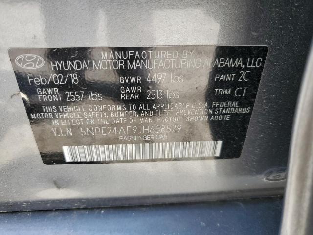 2018 HYUNDAI SONATA SE 5NPE24AF9JH688529