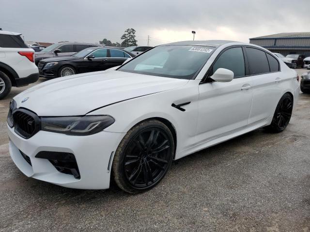 Salvage cars for sale at Houston, TX auction: 2021 BMW M5