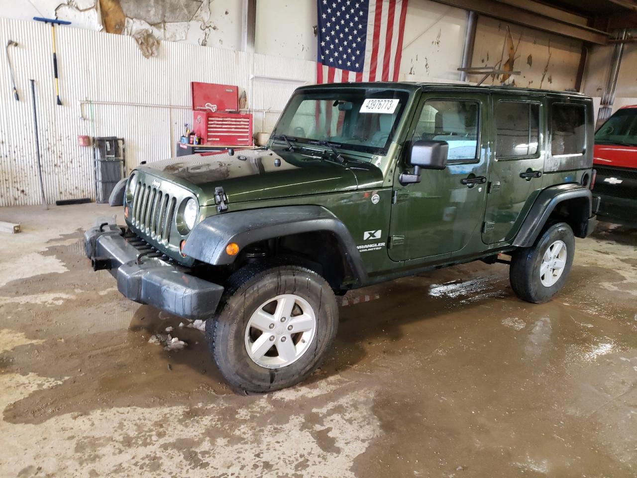 2008 Jeep Wrangler Unlimited X for sale at Copart Casper, WY Lot #43976***  