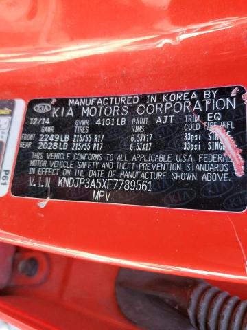 KNDJP3A5XF7789561 KIA Soul