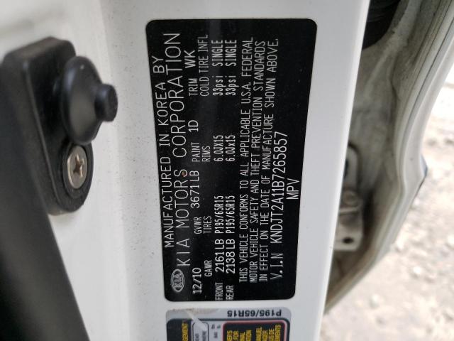 KNDJT2A11B7265857 KIA Soul