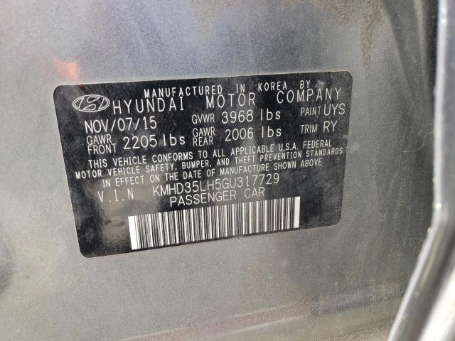 2016 HYUNDAI ELANTRA GT - KMHD35LH5GU317729
