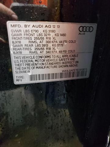 WA1LGAFE7ED013016 2014 AUDI Q7 - Image 12