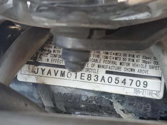 2003 YAMAHA XVS65 BASE - JYAVM01E83A054709