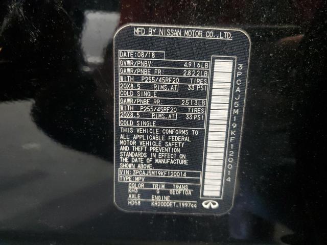 2019 INFINITI QX50 ESSEN - 3PCAJ5M19KF120014