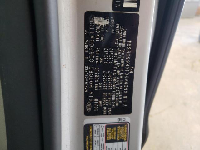 2019 KIA SEDONA L - KNDMA5C10K6508694