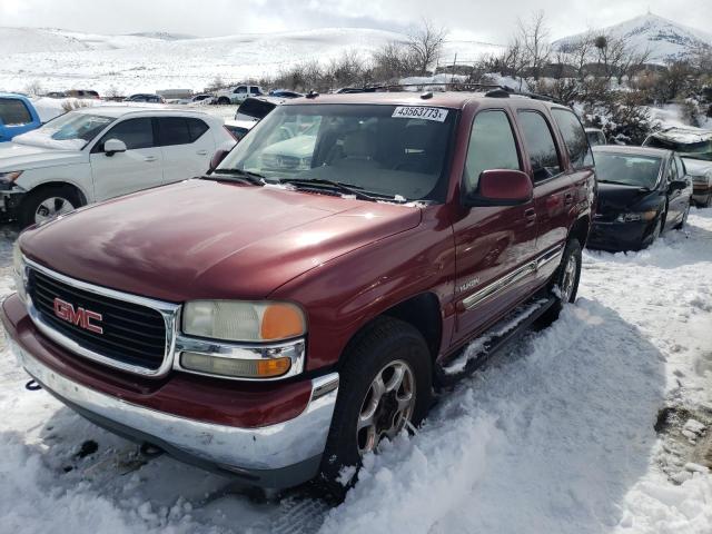 Salvage cars for sale at Reno, NV auction: 2003 GMC Yukon