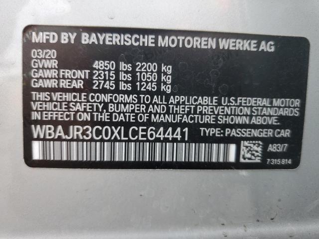 2020 BMW 530 I - WBAJR3C0XLCE64441