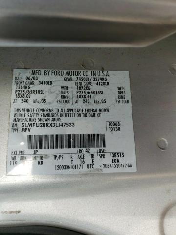5LMFU28RX3LJ47533 Lincoln Navigator