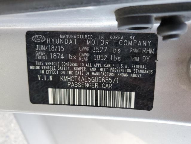 2016 HYUNDAI ACCENT SE - KMHCT4AE5GU965571