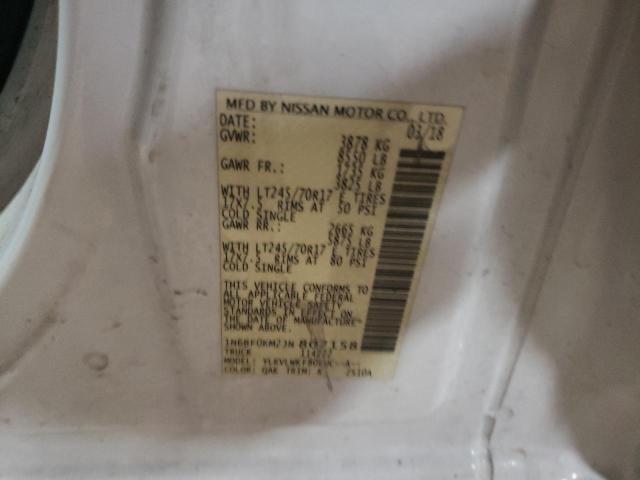 2018 NISSAN NV 1500 S - 1N6BF0KM2JN807158