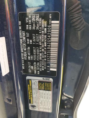 2018 HYUNDAI SANTA FE S - 5XYZT3LB4JG542906