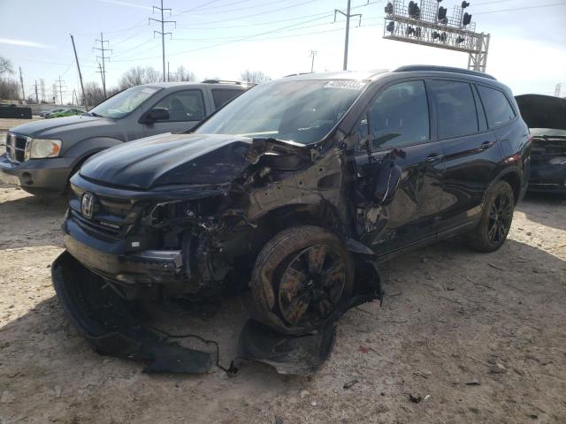2022 HONDA PILOT BLAC 5FNYF6H74NB011856