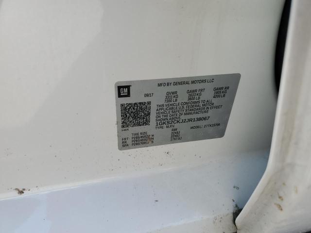 2018 GMC YUKON DENA 1GKS2CKJ2JR138067