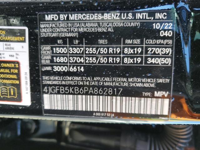 2023 MERCEDES-BENZ GLE 450 4M - 4JGFB5KB6PA862817