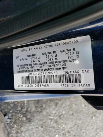 2015 MAZDA 6 GRAND TO - JM1GJ1W57F1199250