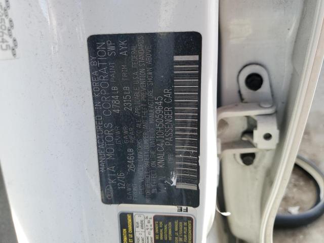 2017 KIA CADENZA PR - KNALC4J10H5059645