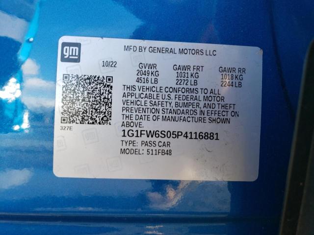 2023 CHEVROLET BOLT EV 1L - 1G1FW6S05P4116881