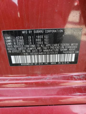 4S3GKAM6XK3610535 Subaru Impreza Sport