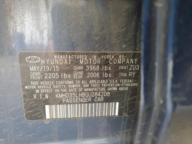 2016 HYUNDAI ELANTRA GT KMHD35LH8GU284208