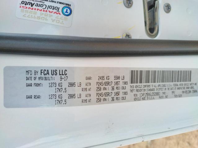 1C4PJMBX6JD528861 Jeep Cherokee Trailhawk