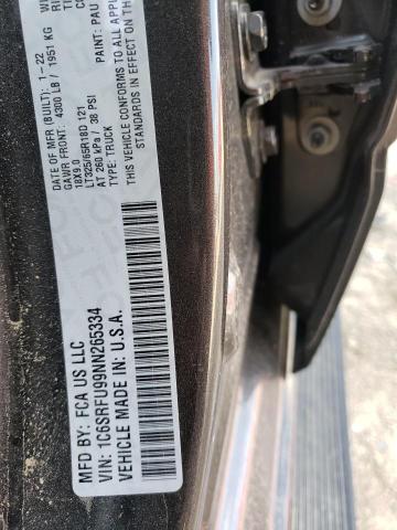 2022 RAM 1500 TRX 1C6SRFU99NN265334