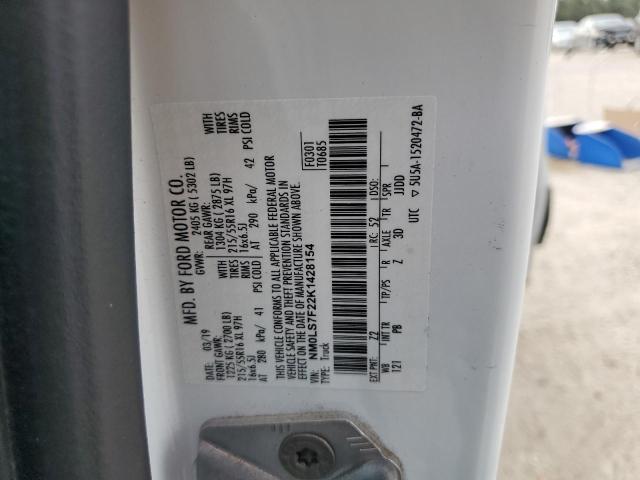 2019 FORD TRANSIT CO - NM0LS7F22K1428154