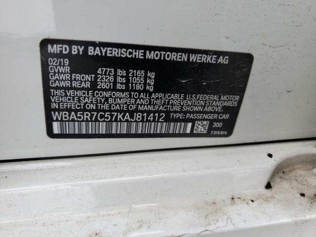 2019 BMW 330XI - WBA5R7C57KAJ81412