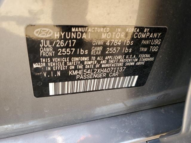 2017 HYUNDAI SONATA PLU - KMHE54L2XHA071137