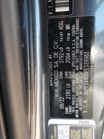 2023 KIA FORTE GT L 3KPF54AD0PE539983
