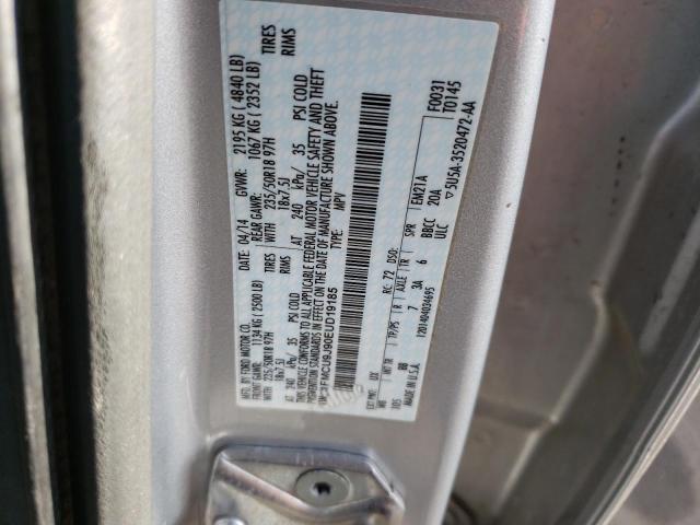 1FMCU9J90EUD19185 Ford Escape Titanium