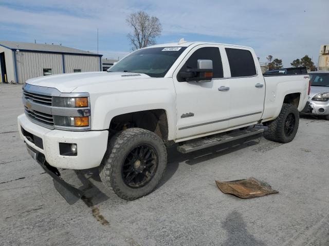Salvage trucks for sale at Tulsa, OK auction: 2016 Chevrolet Silverado K2500 High Country
