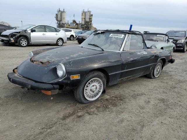 Salvage cars for sale from Copart San Diego, CA: 1978 Alfa Romeo 78 Alfa