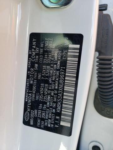 2022 HYUNDAI KONA LIMIT - KM8K53A3XNU896971