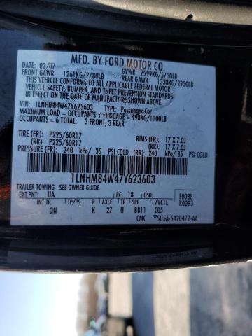 1LNHM84W47Y623603 Lincoln TOWNCAR