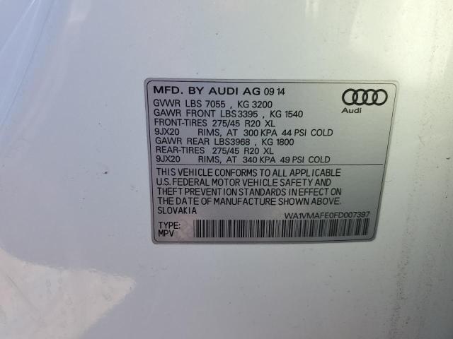 WA1VMAFE0FD007397 2015 AUDI Q7 - Image 13